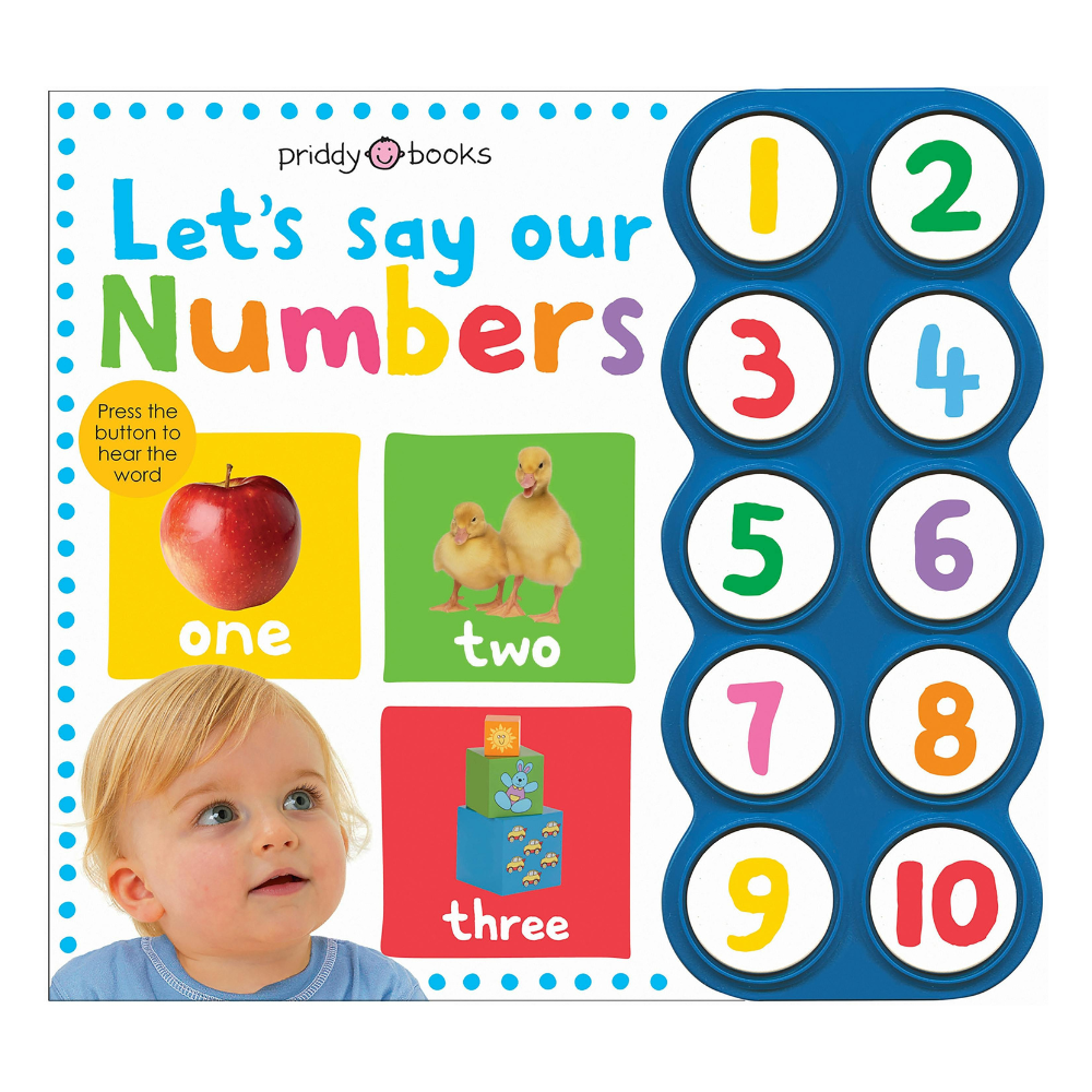Simple First Words Let's Say Our Numbers