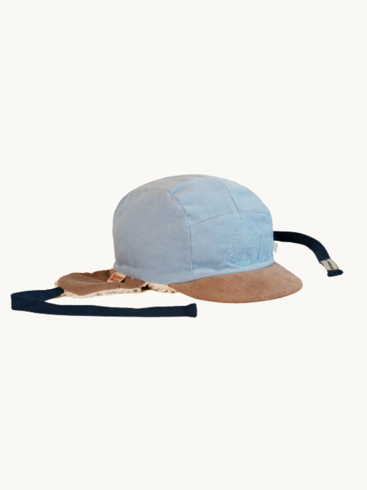 ORGANIC COTTON PLUSH CAP - ARCTIC ICE BY HAPPY MESS