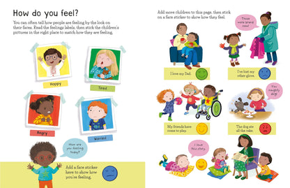 First Sticker Book Feelings (First Sticker Books)