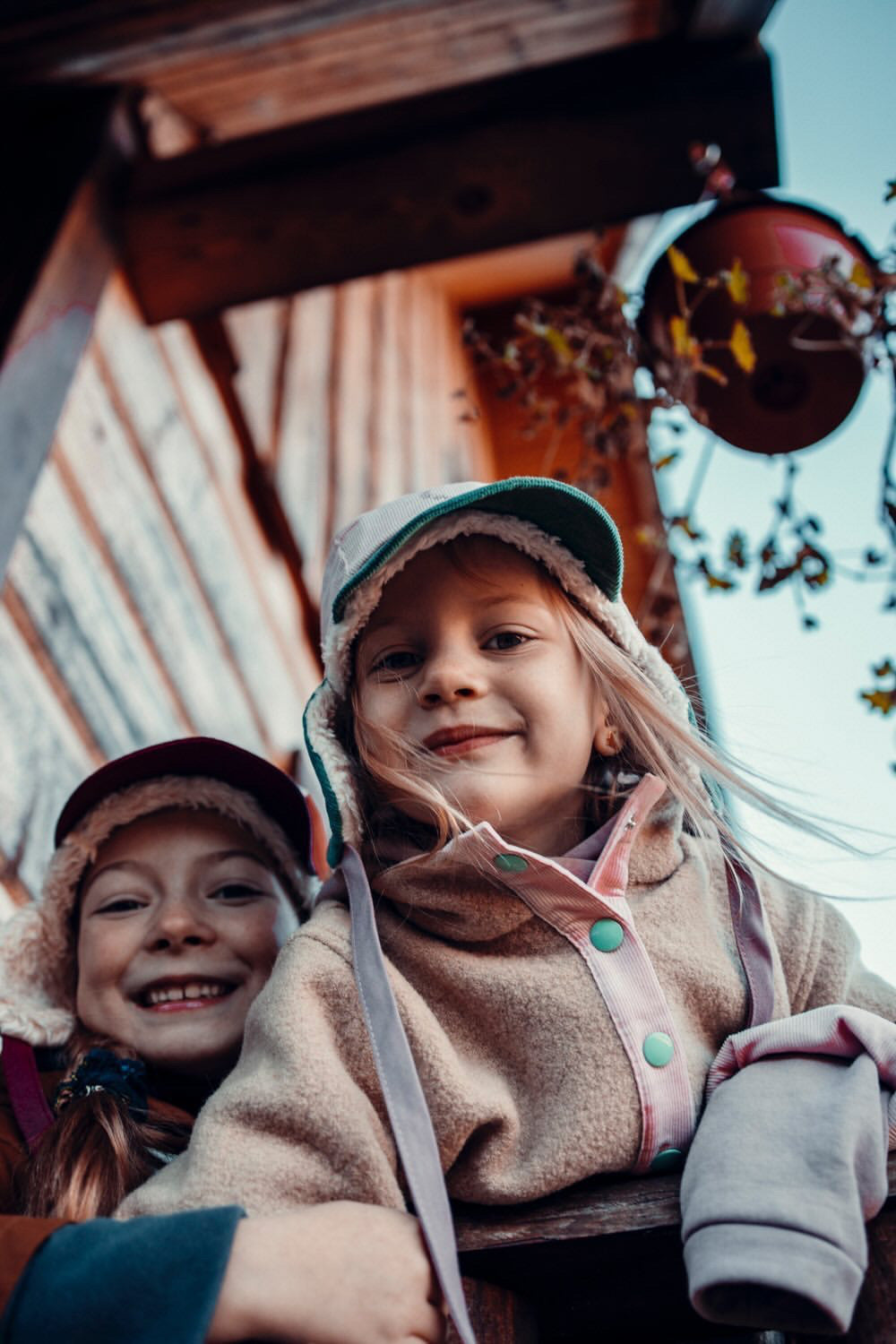 [HAPPY MESS] ORGANIC COTTON PLUSH CAP - FOREST FLOWER