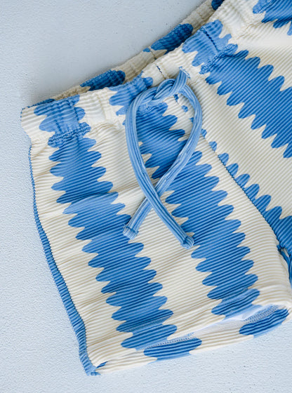 【残りわずか】[PEKPI] Boys Swim Shorts / スイムショーツ - Blueberry Wobble