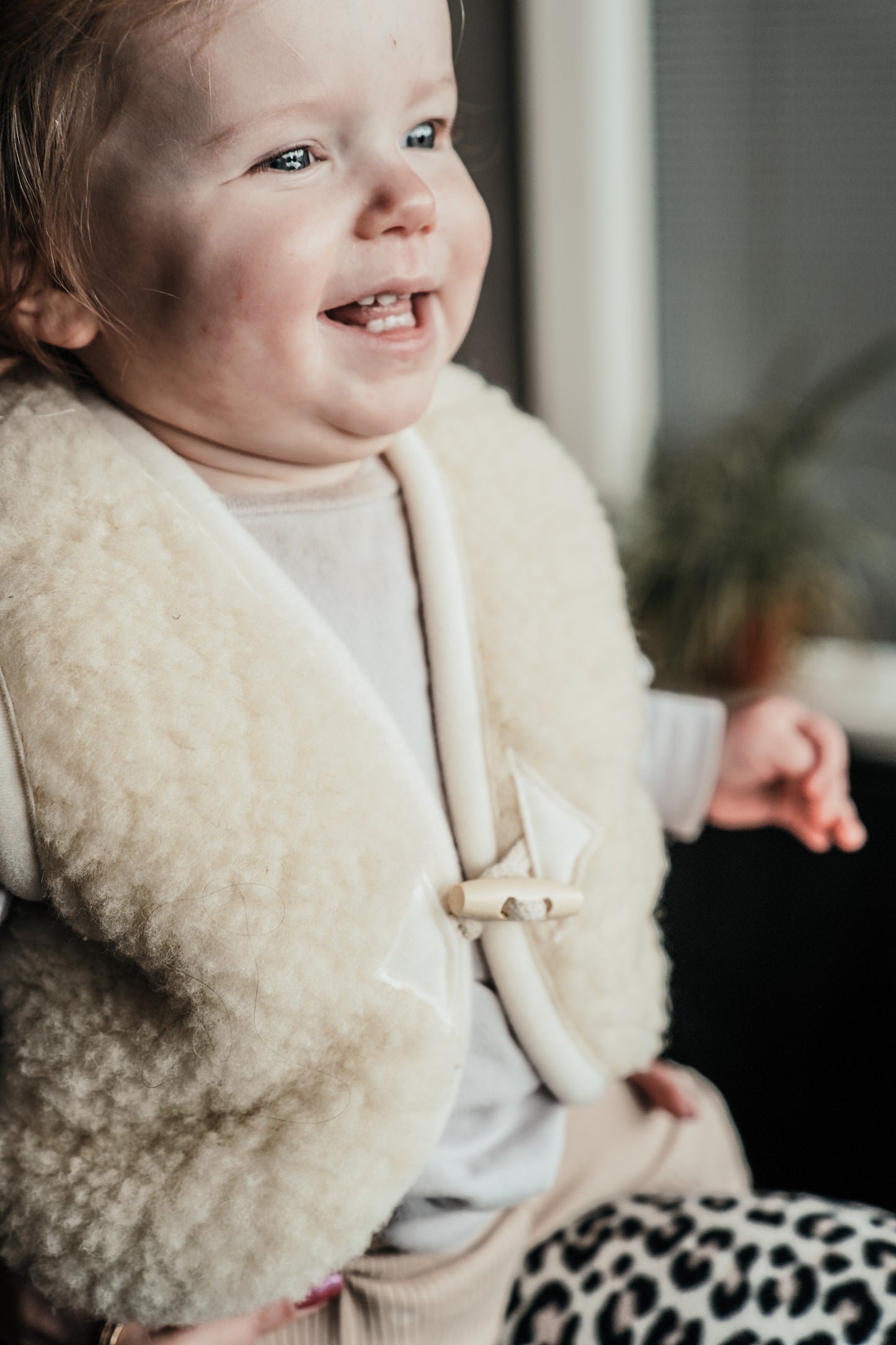 [We Are Wovens] Wool Bodywarmer - Flat White