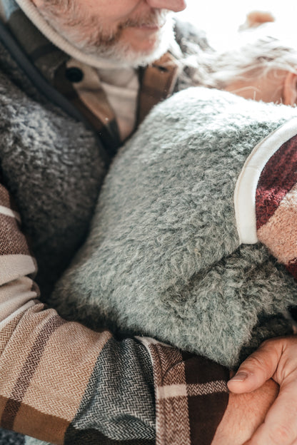 [We Are Wovens] Wool Bodywarmer - Matcha Green