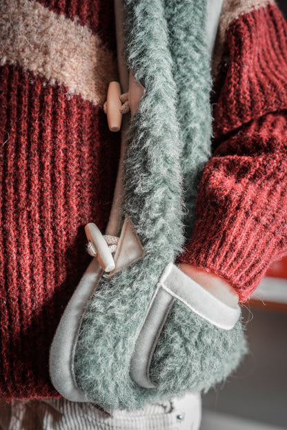 [We Are Wovens] Wool Bodywarmer - Matcha Green