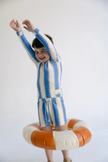 【残りわずか】[PEKPI] Boys Swim Shorts / スイムショーツ - Blueberry Wobble