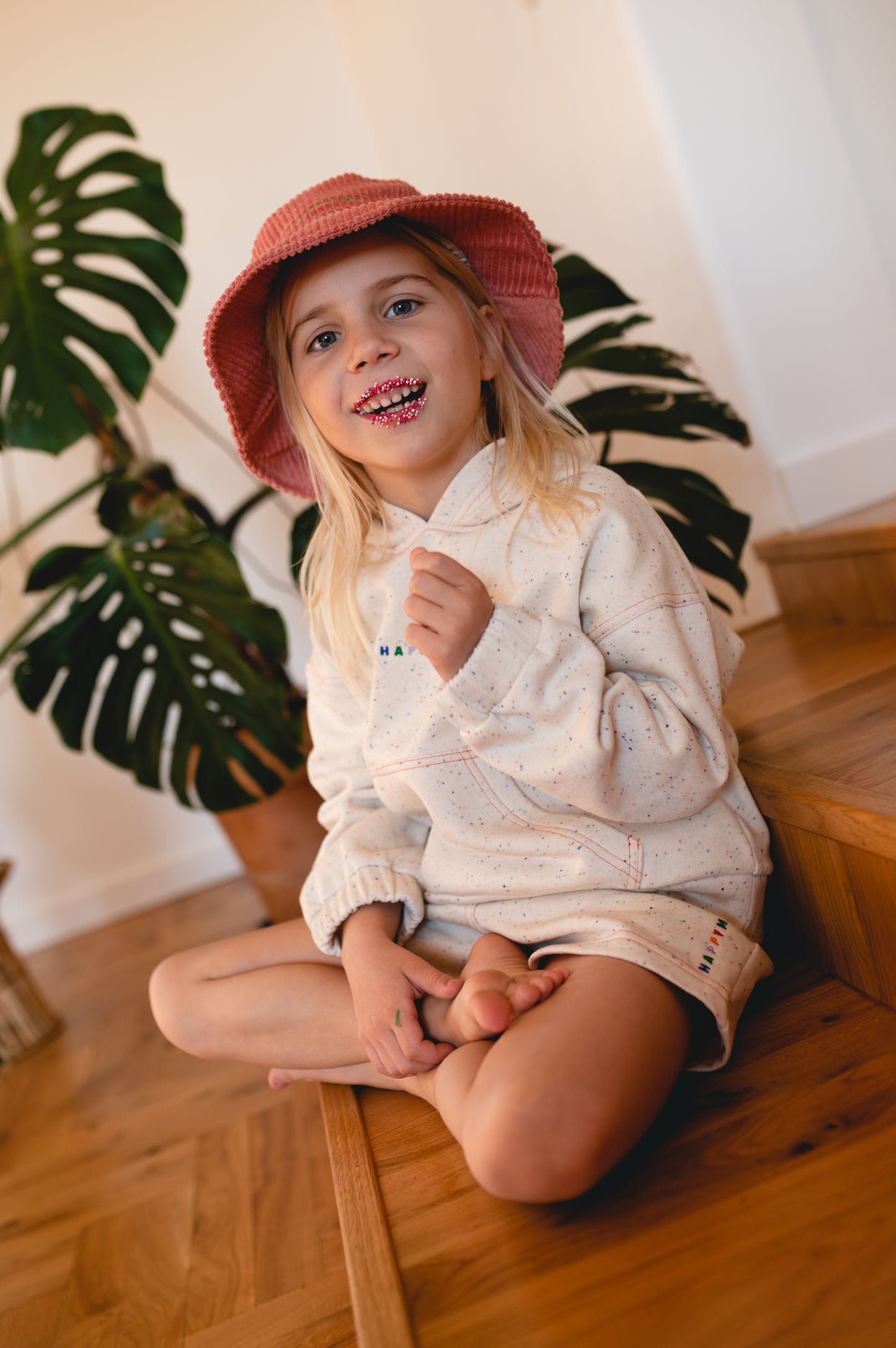 [HAPPY MESS] HOODIE - CONFETTI