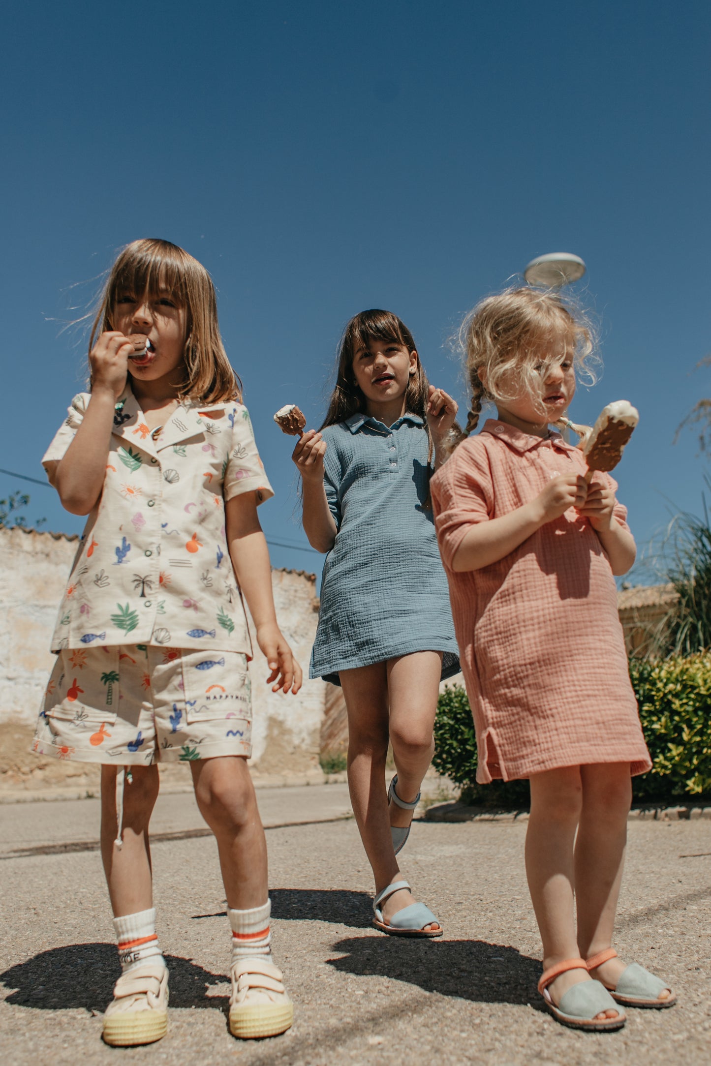 【残り1点】[HAPPY MESS] linen shirt - safari