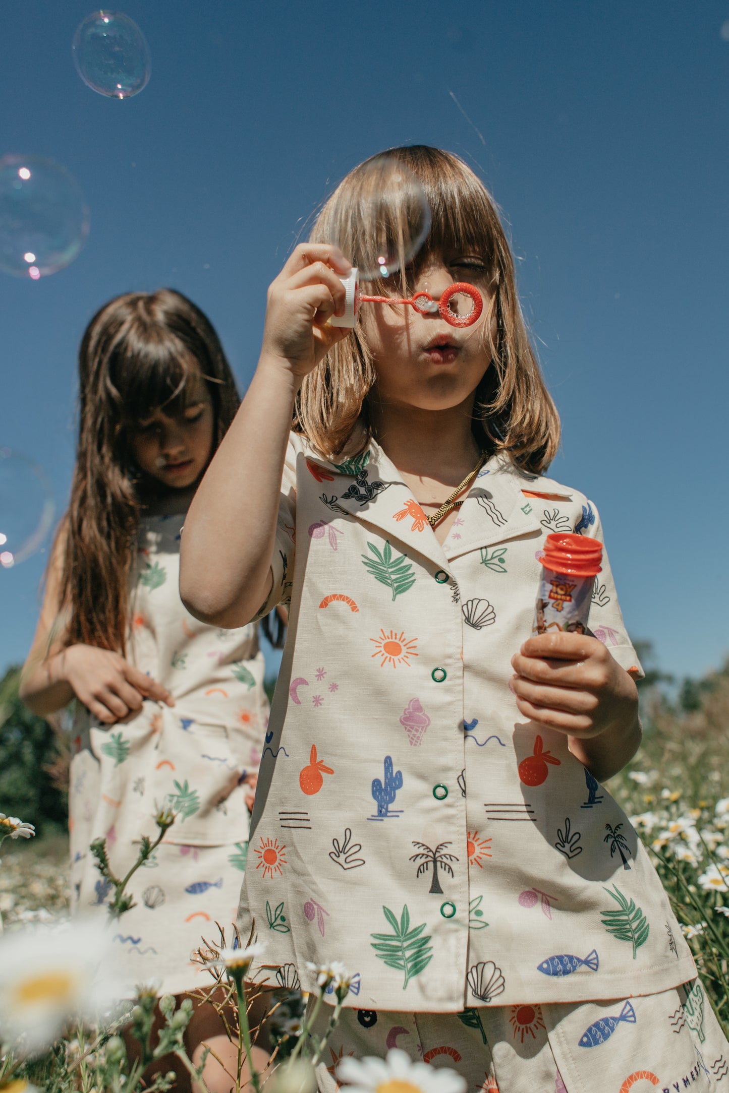 【残り1点】[HAPPY MESS] linen shirt - safari