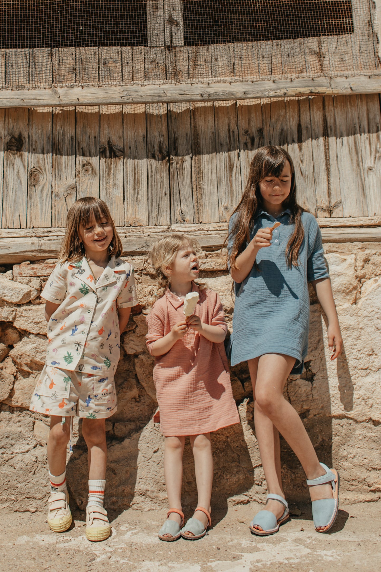【残り1点】[HAPPY MESS] linen shirt - safari