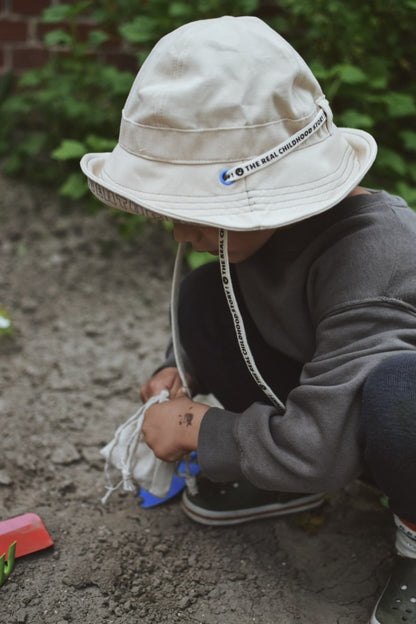 【残りわずか】[HAPPY MESS] CHILD SAFARI HAT - SAILOR BLUE