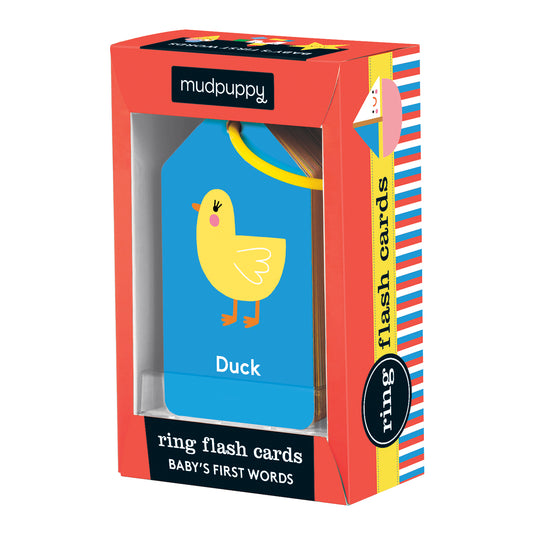 Baby's First Words Ring Flash Cards by Mudpuppy