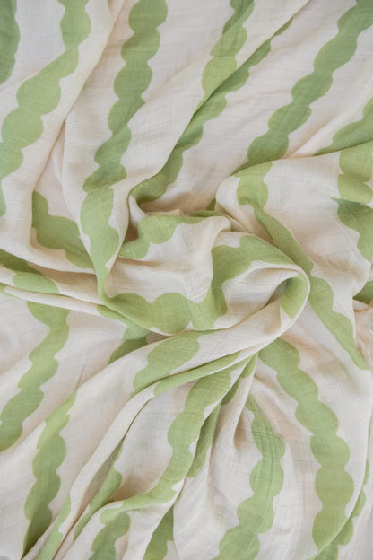 [PEKPI] Bamboo Swaddle Wrap - Edamame / おくるみ