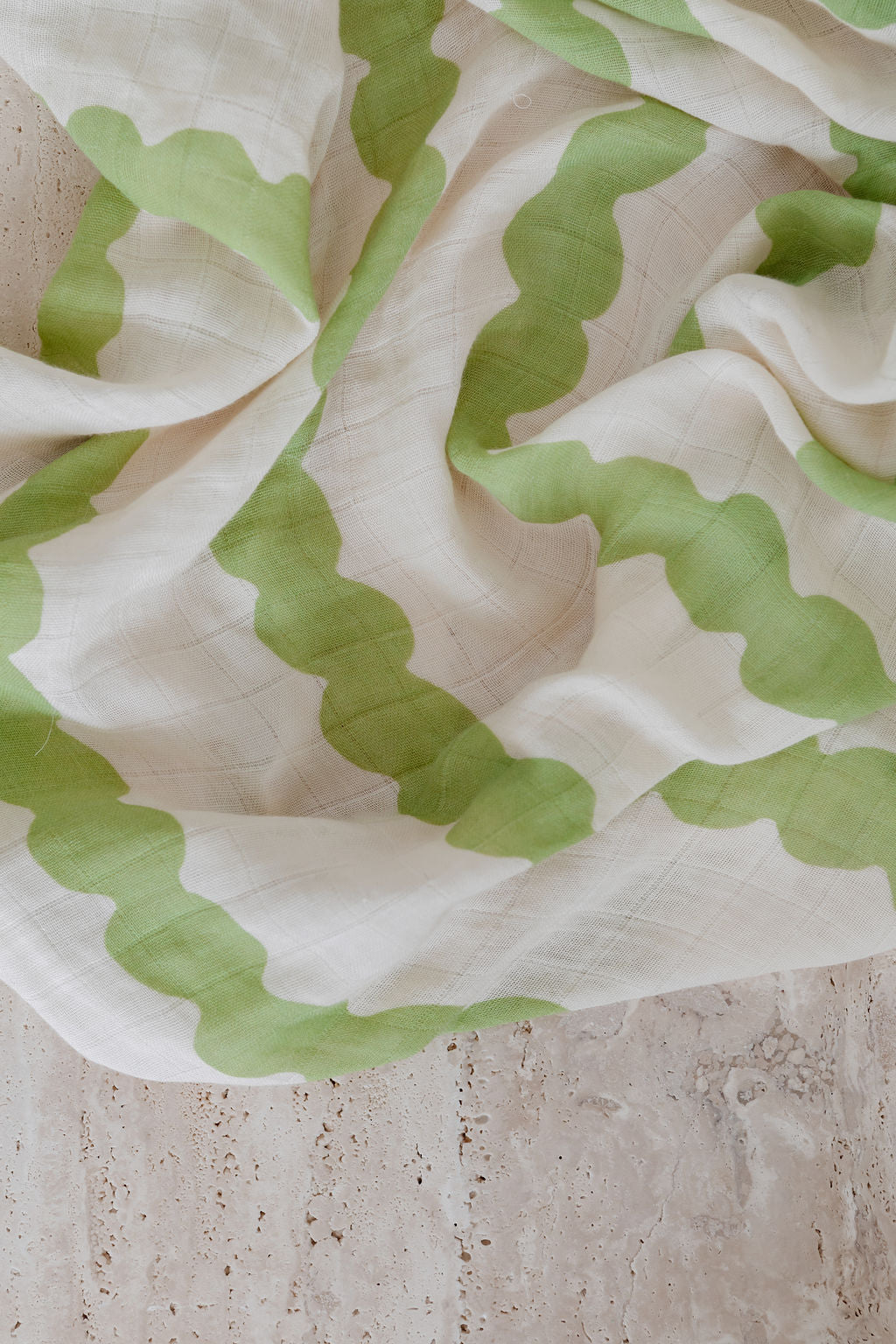 [PEKPI] Bamboo Swaddle Wrap - Edamame / おくるみ