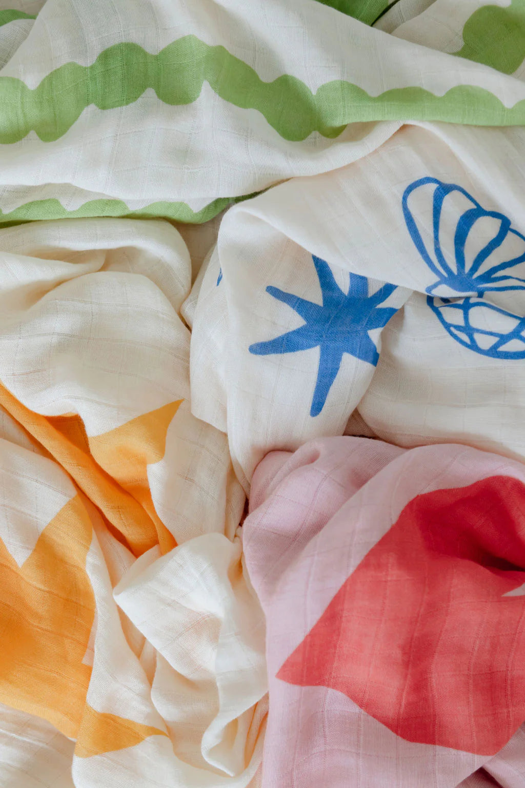 [PEKPI] Bamboo Swaddle Wrap - Sunburst / おくるみ