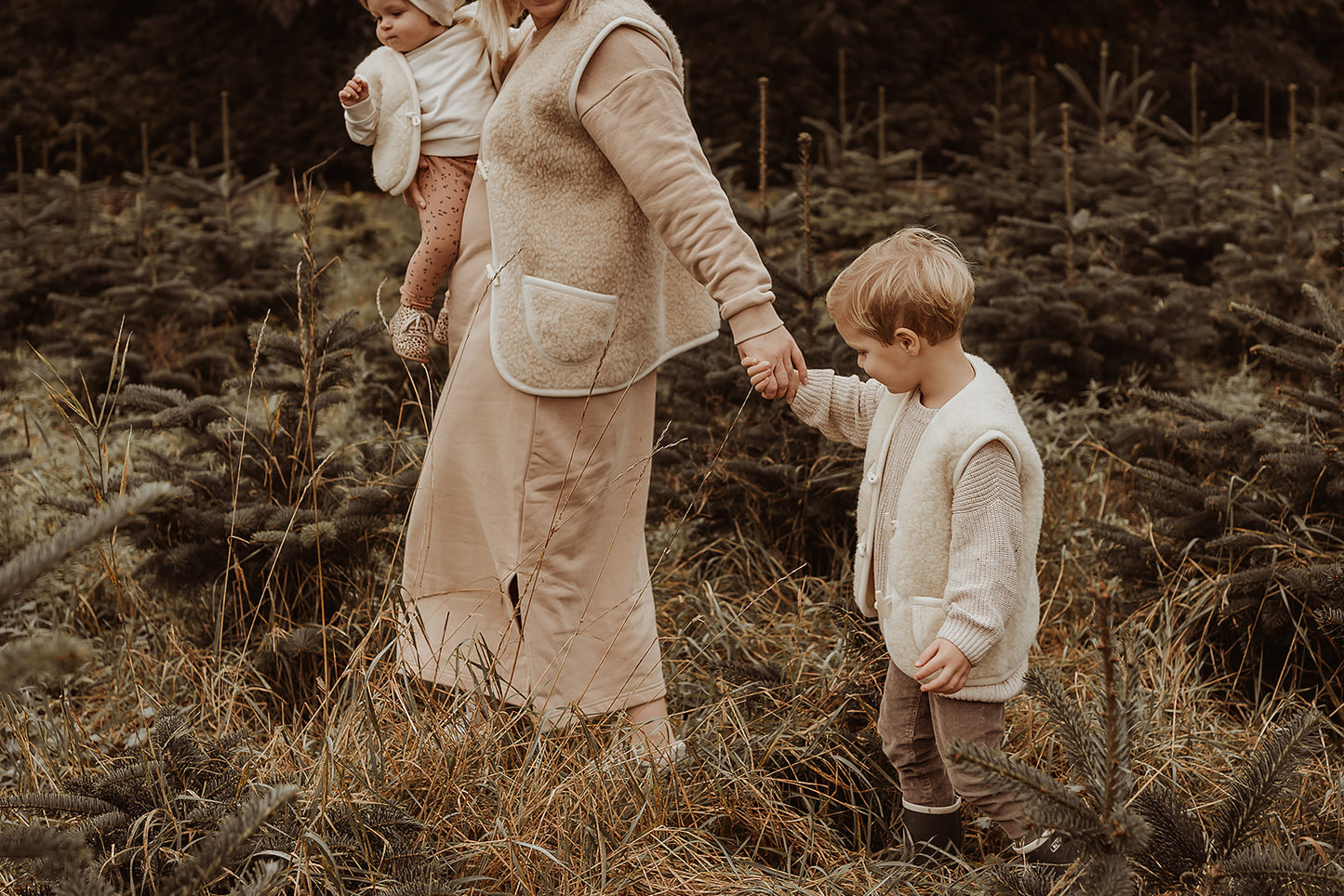 [We Are Wovens] Wool Bodywarmer - Flat White