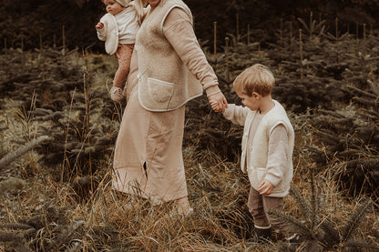 [We Are Wovens] Wool Bodywarmer - Flat White