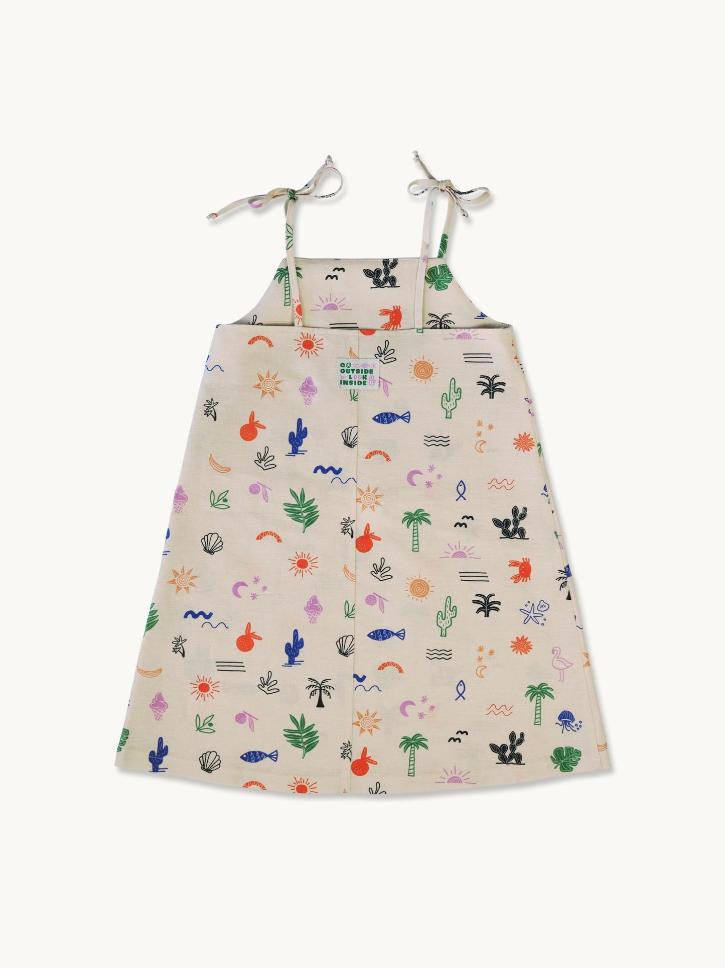 [HAPPY MESS] linen dress