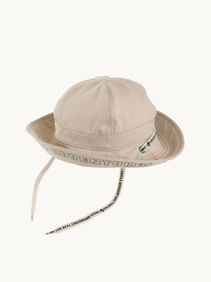 [HAPPY MESS] CHILD SAFARI HAT - FOREST GREEN