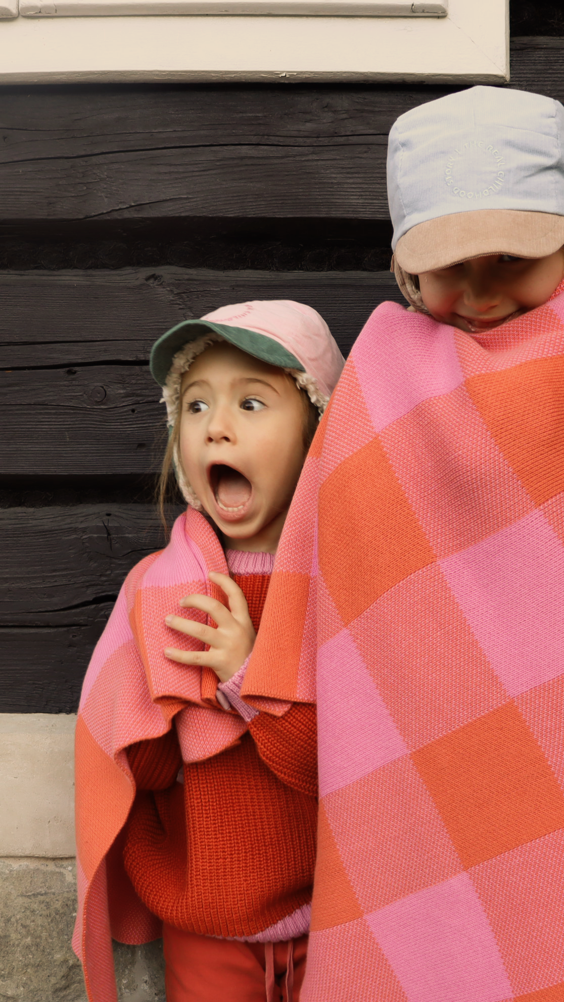 [HAPPY MESS] ORGANIC COTTON PLUSH CAP - FOREST FLOWER
